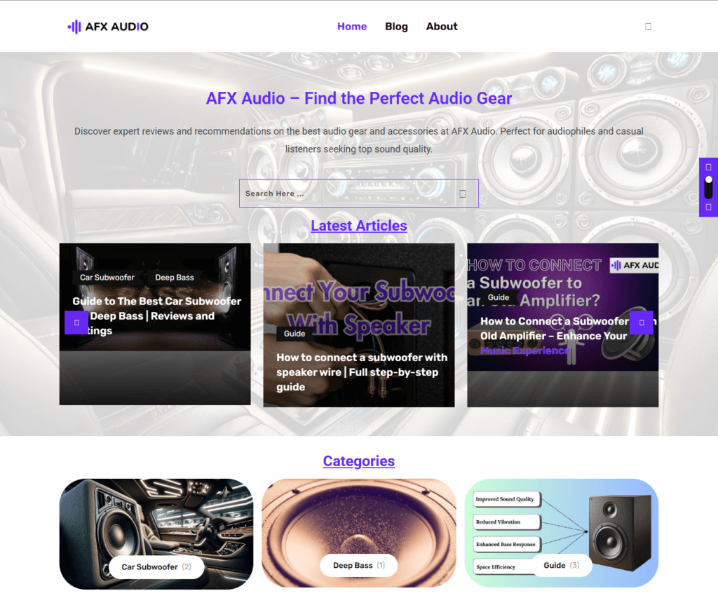 AFX Audio - Transformation